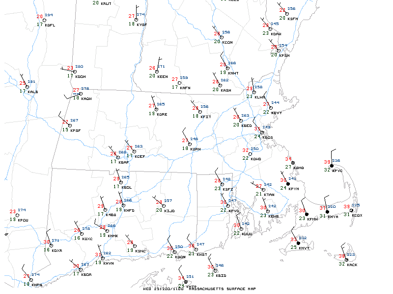 A Breezy and Chilly Few Days