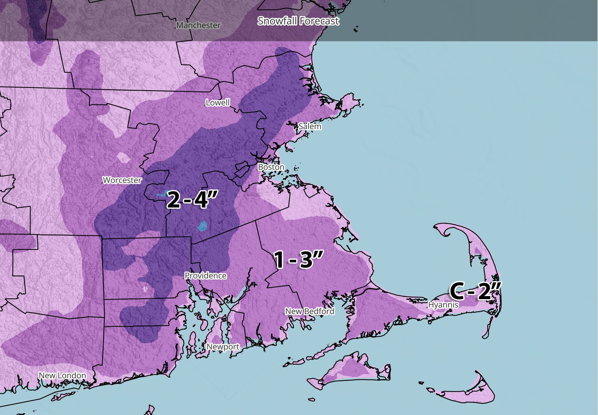 Some Snow Friday Night