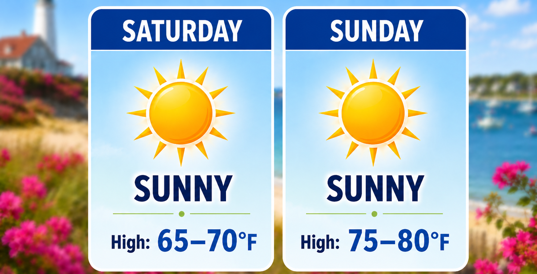 Great Weekend Weather